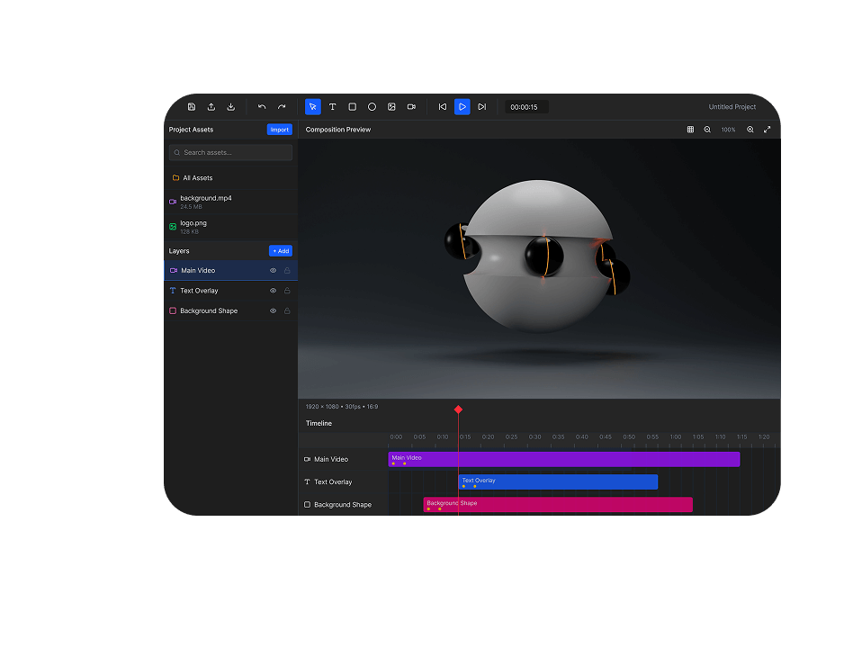 Kurz motion designu